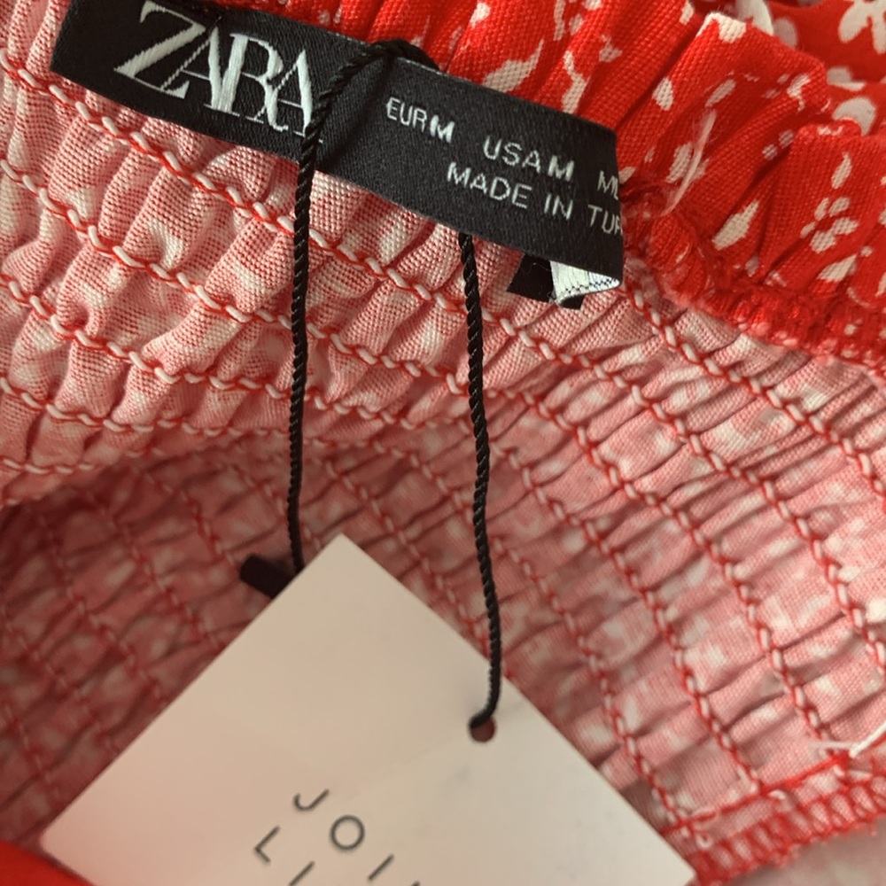 Red Zara halter top-NWT - Picture 7 of 7